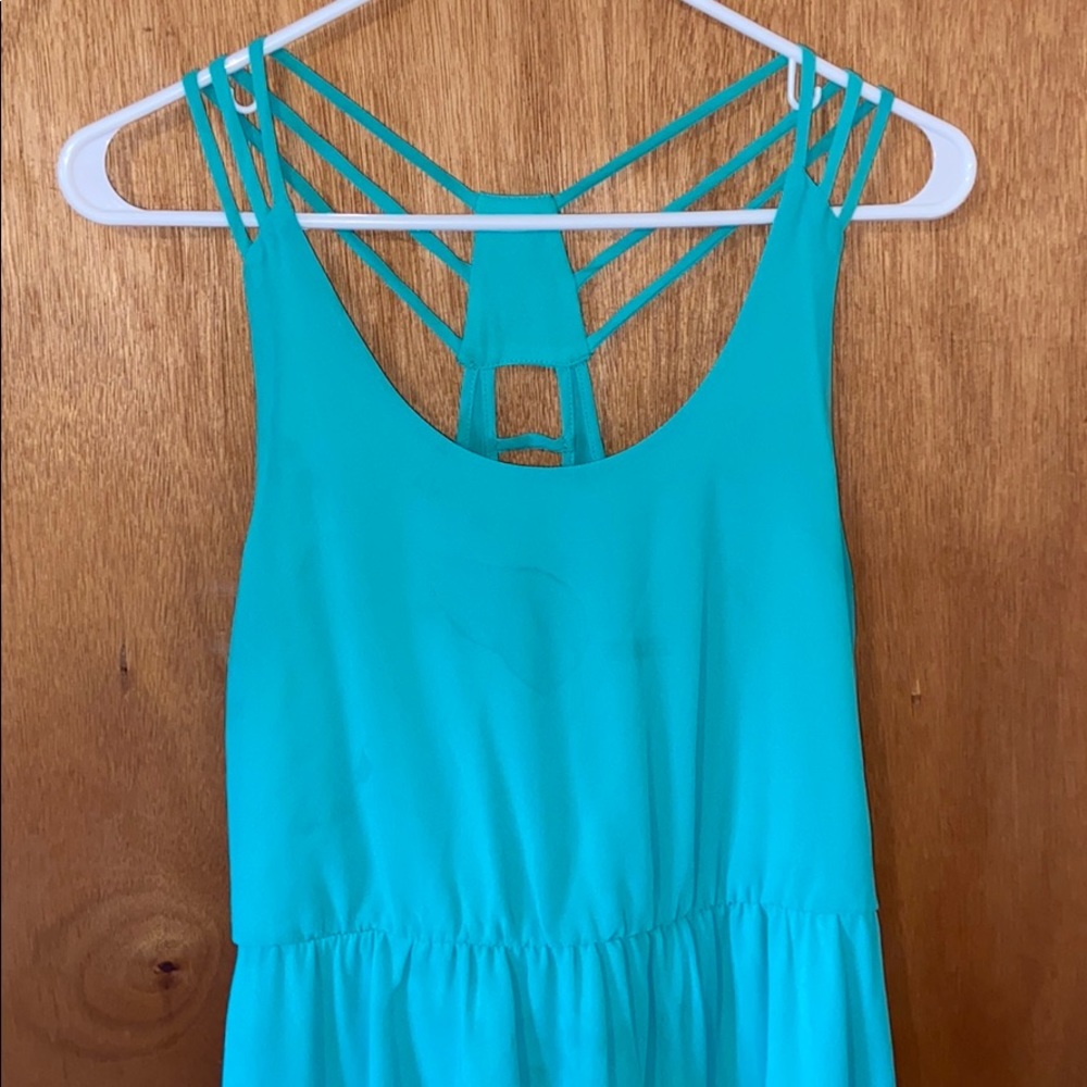 Turquoise Dress - Picture 2 of 7